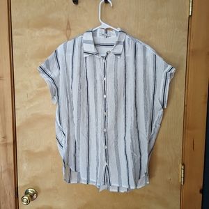 Madewell Striped Button Down.